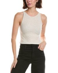 Nia - Ribbed Racer Tank - Lyst