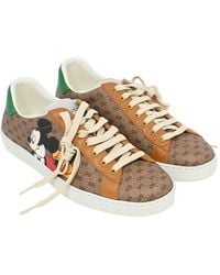 Gucci - Canvas X Disney Ace Low-top Sneaker (authentic Pre-loved) - Lyst