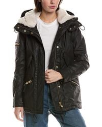 Sam. - Devon Shearling-Trim Coat - Lyst