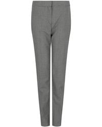 McQueen - Wool Cigarette Trouser - Lyst
