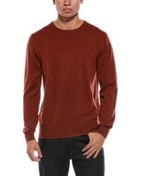 N.Peal Cashmere - Oxford 100% Cashmere Crewneck Sweater - Lyst