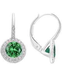 Diana M. Jewels - Fine Jewelry 14k 0.13 Ct. Tw. Diamond Halo Earrings - Lyst