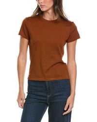 FRAME - The Baby T-Shirt - Lyst