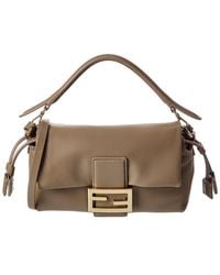 Fendi - Baguette Soft Small Leather Mini Bag - Lyst