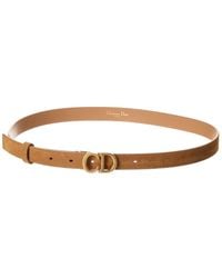 Dior - Saddle Suede Belt - Lyst