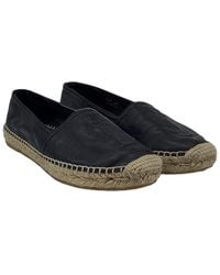 Saint Laurent - Leather Espadrille Sandal (Authentic Pre-Loved) - Lyst