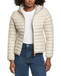 Save The Duck - Vicky Short Hooded Basic Jacket - Lyst