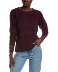 Anne Klein - Diamond Stitch Sweater - Lyst