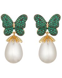 Eye Candy LA - The Luxe Collection Cz Drop Earrings - Lyst