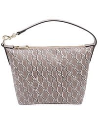 Gucci - Leather Gg Shadow Monogram Super Mini Ophidia Shoulder Bag (Authentic Pre-Loved) - Lyst
