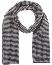 Portolano - Jacquard Wool & Cashmere-Blend Scarf - Lyst