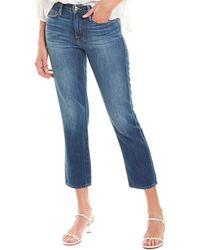 frame cropped jeans