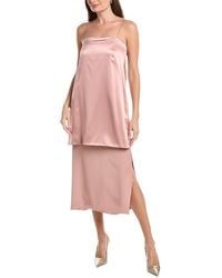 Adam Lippes - Nina Silk Dress - Lyst