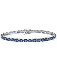 Forever Creations USA Inc. - Forever Creations Signature Collections 14K 14.00 Ct. Tw. Sapphire Tennis Bracelet - Lyst