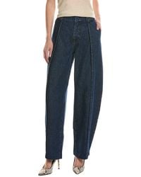 FRAME - Frame The Bowed Trouser Savoy Jean - Lyst