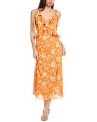 Sadie & Sage - Sage The Label Aurora Ruffle Maxi Dress - Lyst