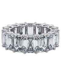 Lab Grown Diamonds - 14K 14.08 Ct. Tw. Lab-Grown Diamond Eternity Ring - Lyst