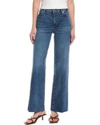 FRAME - Le Slim Canals Raw After Palazzo Jean - Lyst