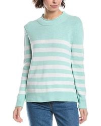 Sail To Sable - Roll Neck Striped Sweater - Lyst