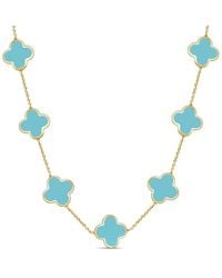 Italian Gold - 14K Layered Necklace - Lyst
