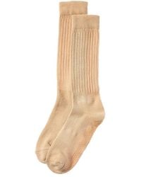 Stems - Scrunch Grip Crew Socks - Lyst
