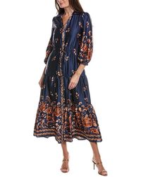 Julia Jordan - Midi Dress - Lyst