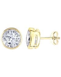 Genevive Jewelry - 14k Over Silver Earrings - Lyst