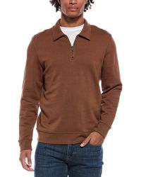 Vince - French Terry 1/4-Zip Pullover - Lyst