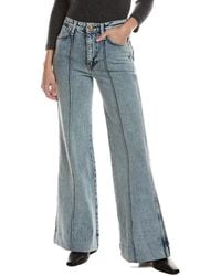 Rag & Bone - Skylar High-Rise Clementine Wide Leg Flare - Lyst