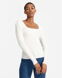 Everlane - The Square Neck Top - Lyst