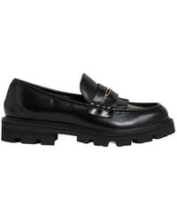 Reiss - Lianna Leather Loafer - Lyst