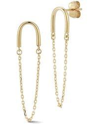 Ember Fine Jewelry - 14k Wired Chain Earrings - Lyst