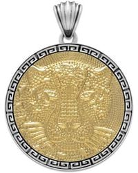 Samuel B. - 18k & Silver Leopard Pendant - Lyst