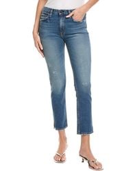 ASKK NY - Mid Rise Marina Straight Leg Jean - Lyst