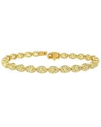 Lab Grown Diamonds - 14K 10.00 Ct. Tw. Lab-Grown Diamond Tennis Bracelet - Lyst