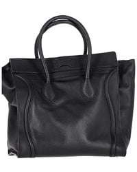 Celine - Drummed Shoulder Luggage Tote Bag (authentic Pre-loved) - Lyst