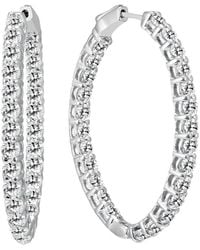 Diamond Select Cuts - 14K 5.00 Ct. Tw. Diamond Earrings - Lyst