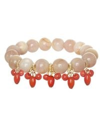 Rachel Reinhardt Jewelry - Gemstone Cluster Stretch Bracelet - Lyst