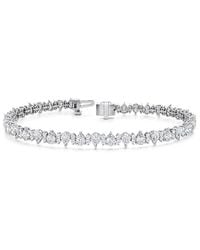 Lab Grown Diamonds - 14K 5.51 Ct. Tw. Lab-Grown Diamond Tennis Bracelet - Lyst