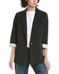 Rag & Bone - Jennie Crepe Blazer - Lyst