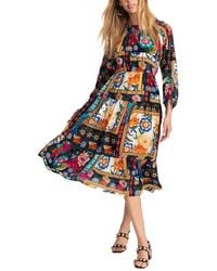 Johnny Was - Brona Silk Dress - Lyst