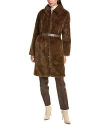 La Fiorentina - Belted Coat - Lyst