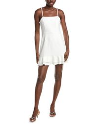 French Connection - Whisper Double Frill Dress - Lyst