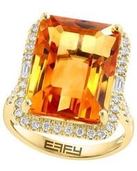 Effy Fine Jewelry - 14K 0.34 Ct. Tw. Diamond Ring - Lyst
