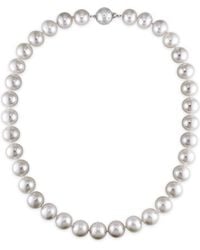Pearls - 14k 9.5-10.5mm Pearl Strand Necklace - Lyst