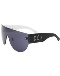 DSquared² - Icon 0002/S 99Mm Sunglasses - Lyst