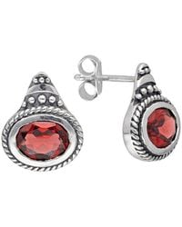 TIRAMISU - Silver 1.47 Ct. Tw. Garnet Earrings - Lyst