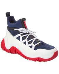 Christian Louboutin - Anapur Leather & Rubber Sneaker - Lyst