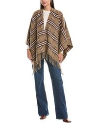 Burberry - Wool & Cashmere-Blend Cape - Lyst