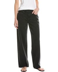 SLVRLAKE Denim - Jazmine Shadow Ridge Wide Leg Jean - Lyst